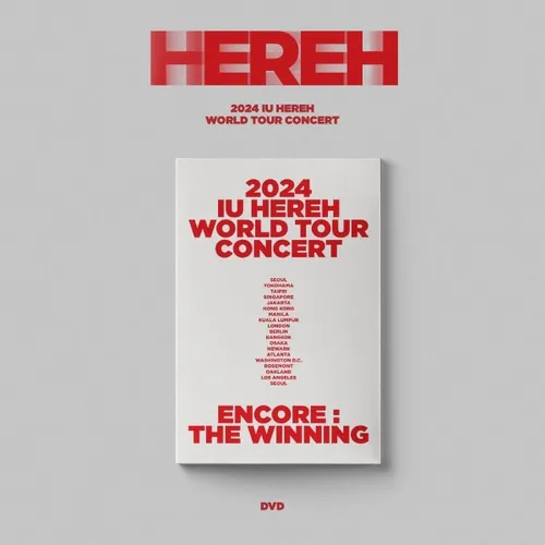 IU (아이유) -  2024 WORLD TOUR CONCERT [HEREH] DVD