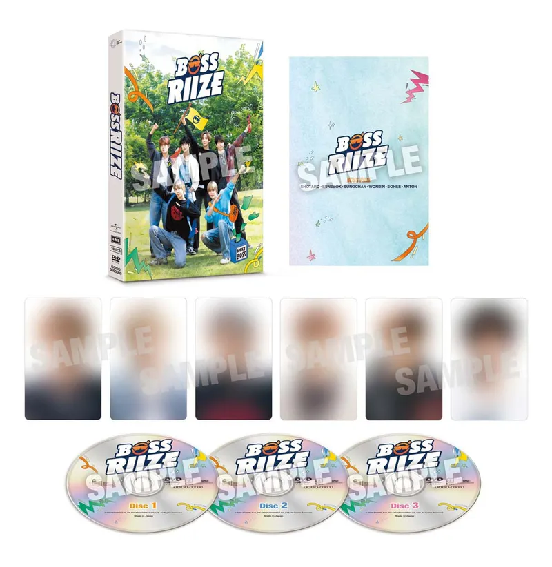 RIIZE(라이즈) - [BOSS RIIZE] (3DVD+포토북) 2