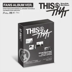 Stray Kids(스트레이 키즈) - THIS & THAT (FANS ALBUM VER.)(1종)