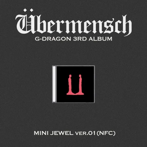 지드래곤 (G-DRAGON) - 3집 앨범 [Übermensch] (MINI JEWEL) (ver.1) (NFC)