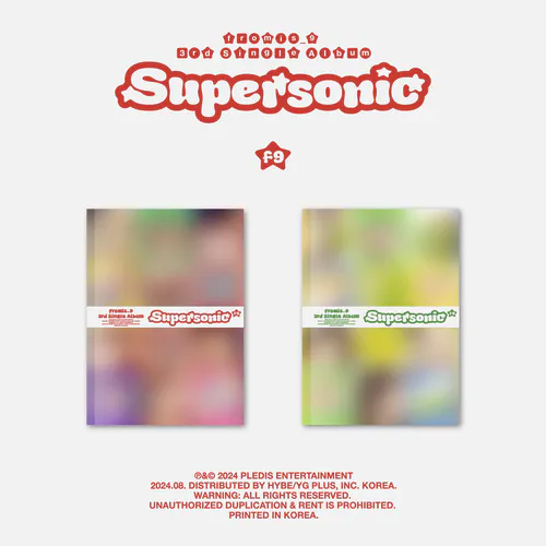 [랜덤] fromis_9 (프로미스나인) - 싱글 3집 [Supersonic]