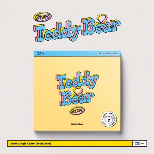 STAYC (스테이씨) - 싱글 4집 [Teddy Bear] (Digipack Ver.)