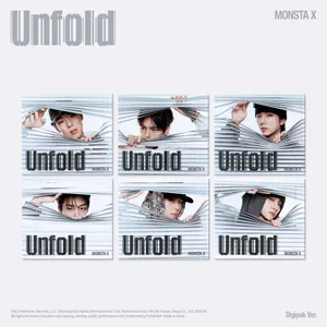 [랜덤] MONSTA X (몬스타엑스) - 정규앨범 [Unfold] (DIGIPACK VER.) 6종 (SHOWNU Ver. / MINHYUK Ver. / KIHYUN Ver. / HYUNGWON Ver. / JOOHONEY Ver. / I.M Ver.)