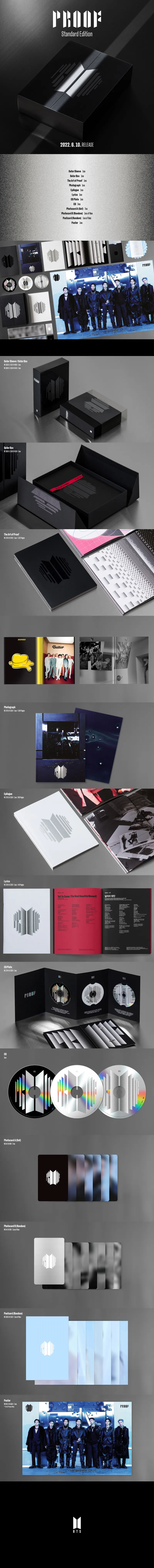 방탄소년단 (BTS) - 앤솔로지 앨범 [Proof] (Standard Edition) 2