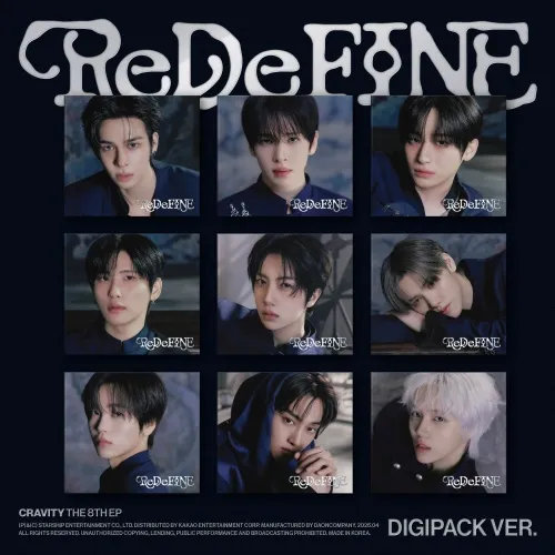 [랜덤] CRAVITY (크래비티) - CRAVITY THE 8TH EP [ReDeFINE] (DIGIPACK VER.) *한정반