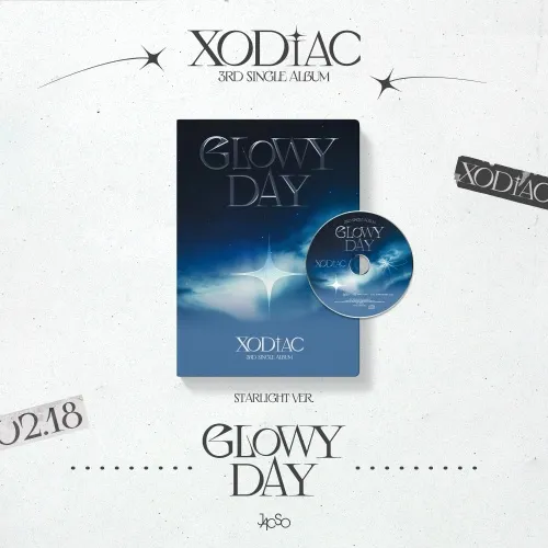 XODIAC (소디엑) - 싱글 3집 [GLOWY DAY] (STARLIGHT Ver.)