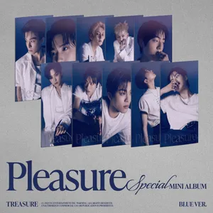 트레저 (TREASURE) - SPECIAL MINI ALBUM [PLEASURE] [BLUE VER.]