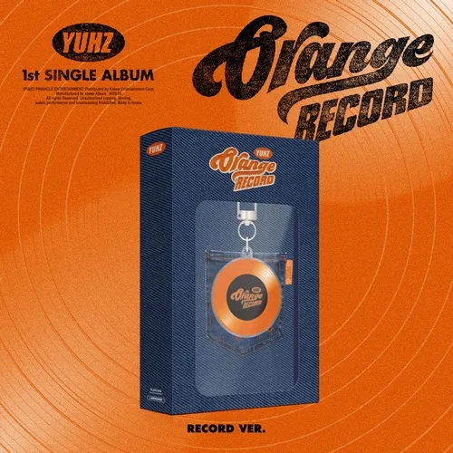 YUHZ (유어즈) - 1st Single Album [Orange Record] (Record ver.)(Kiwee Album)