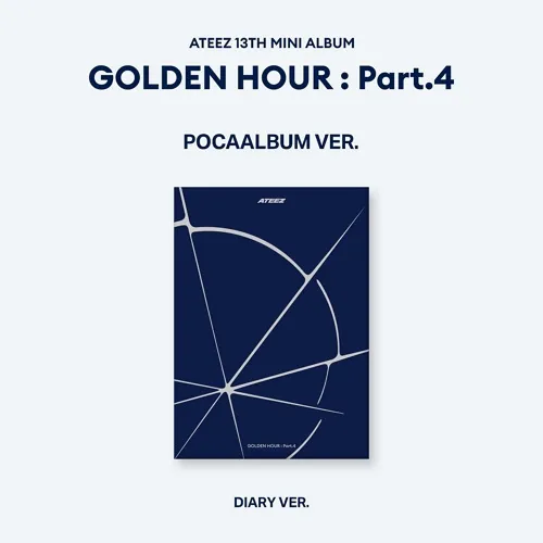ATEEZ(에이티즈) - GOLDEN HOUR : Part.4 (POCAALBUM VER.)(DIARY Ver.)