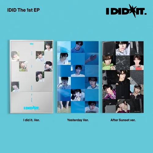 [세트] IDID (아이딧) - 미니 1집 [I did it] ( I did it. Ver. / Yesterday Ver. / After Sunset Ver.)