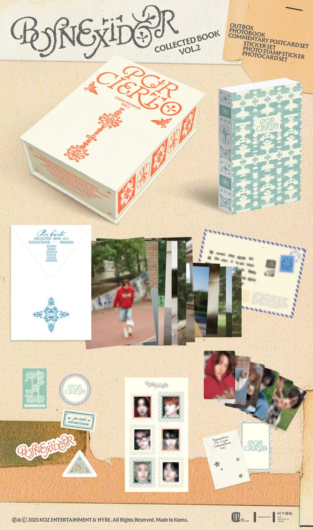 보이넥스트도어 (BOYNEXTDOOR) - BOYNEXTDOOR COLLECTED BOOK VOL.2 상세 이미지 3