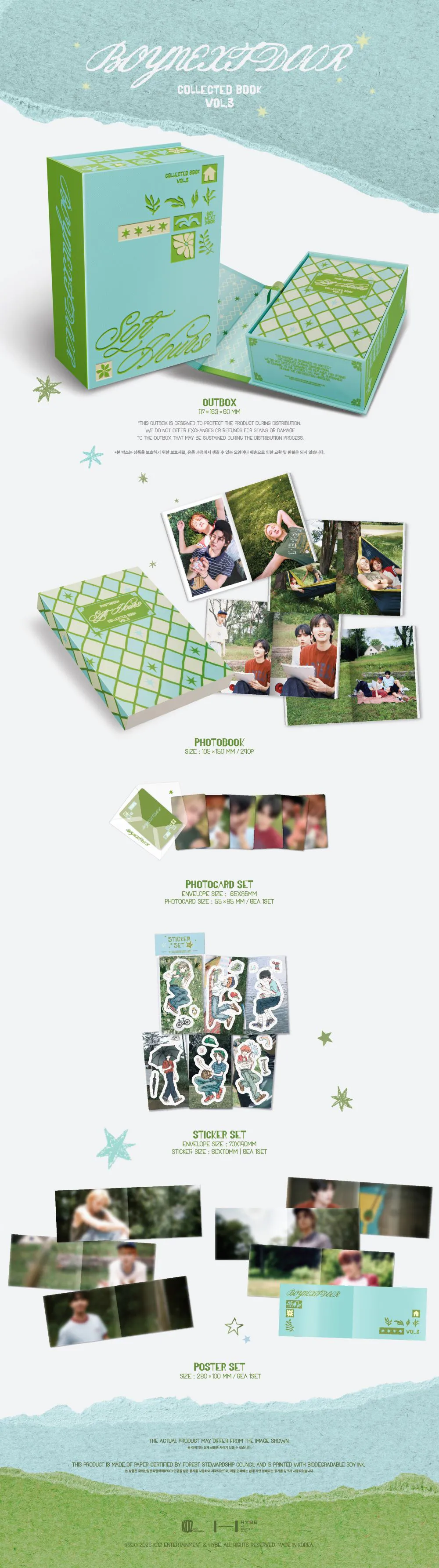 BOYNEXTDOOR (보이넥스트도어) - BOYNEXTDOOR COLLECTED BOOK VOL.3 상세 이미지 2