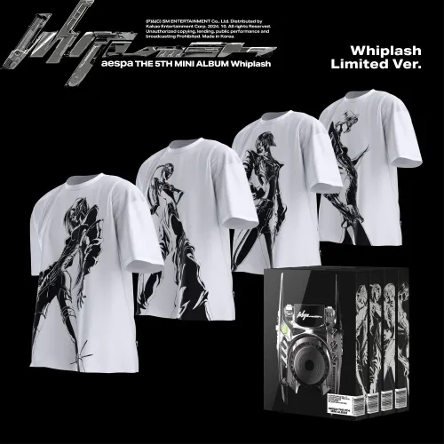 [랜덤] 에스파 (aespa) - 미니 5집 [Whiplash] (Whiplash Limited Ver.)