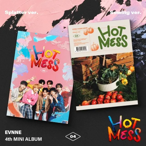 [세트] EVNNE (이븐) - 미니 4집 [HOT MESS] [Splatter Ver. / Sowing Ver.]