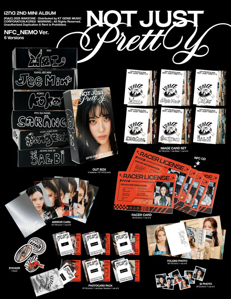 [랜덤] izna (이즈나) - [Not Just Pretty] (NFC_Nemo Ver.) 2