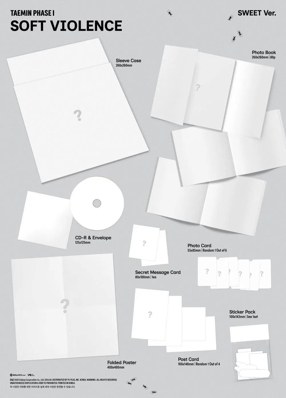 [특전증정/세트] 태민 (TAEMIN) - [PHASE I : Soft Violence] (PHOTO BOOK Ver.) 상세 이미지 2