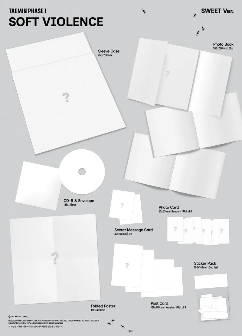 [특전증정/세트] 태민 (TAEMIN) - [PHASE I : Soft Violence] (PHOTO BOOK Ver.) 2