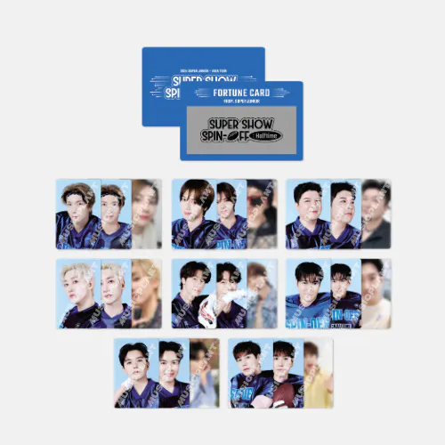 2024 SUPER JUNIOR [SUPER SHOW SPIN-OFF : Halftime] MD - FORTUNE SCRATCH SET (RANDOM)