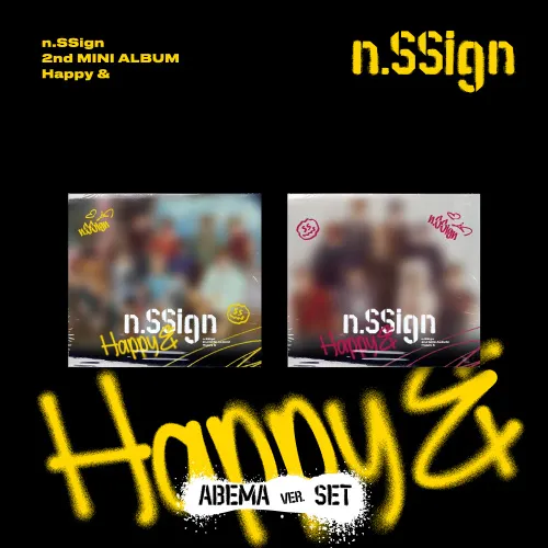 [세트] n.SSign (엔싸인) - 미니 2집 [Happy &]