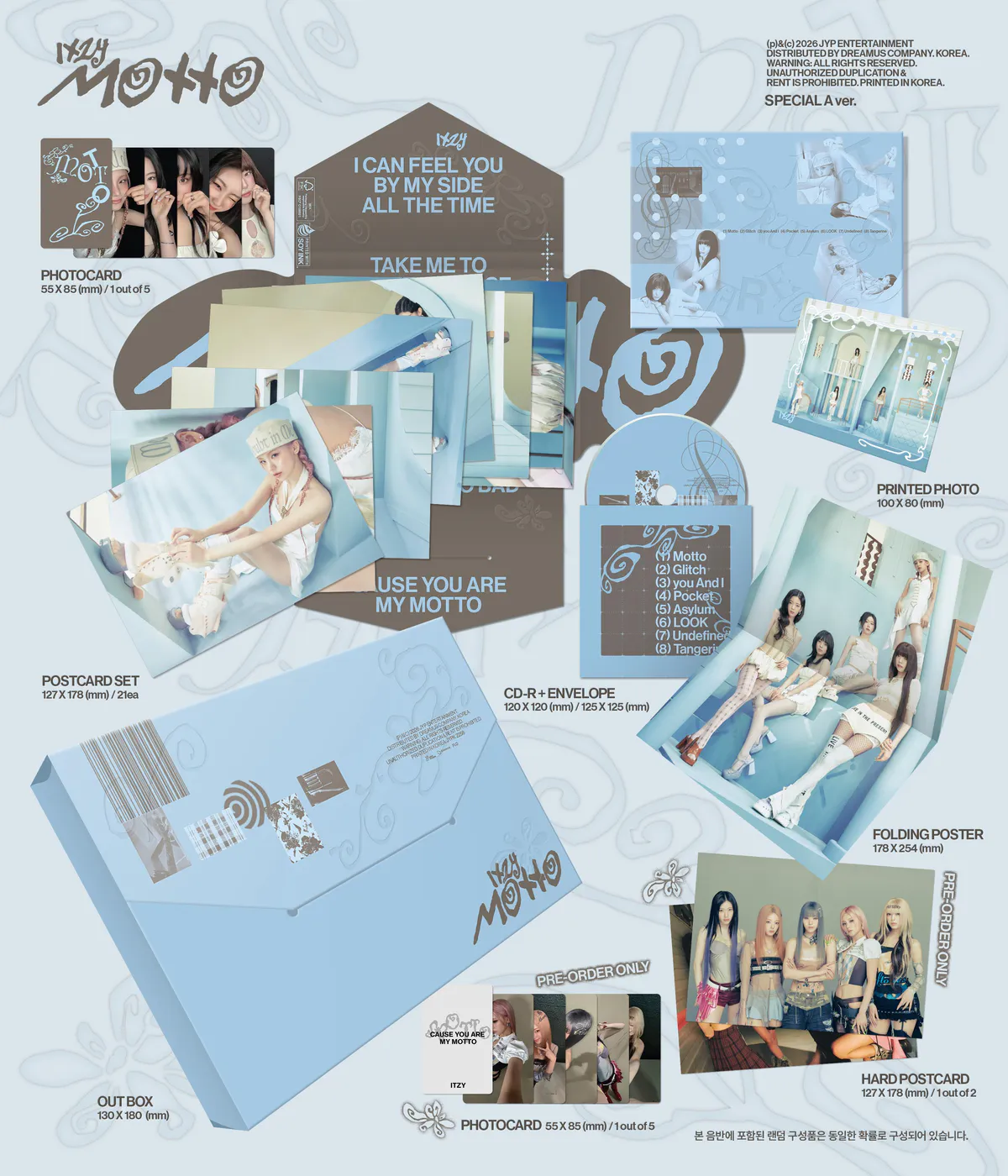 ITZY - [Motto] SPECIAL Ver. (총 2종, A/B Ver.) 상세 이미지 2