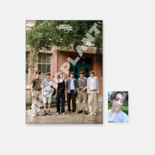 RIIZE : ON THE SING STREET 2nd MD - FABRIC POSTER