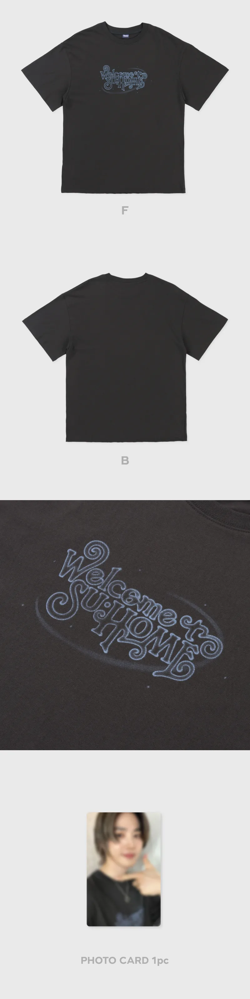 2024 SUHO CONCERT [SU:HOME] MD - T-SHIRT + PHOTO CARD SET [SU:HOME ver.] 2