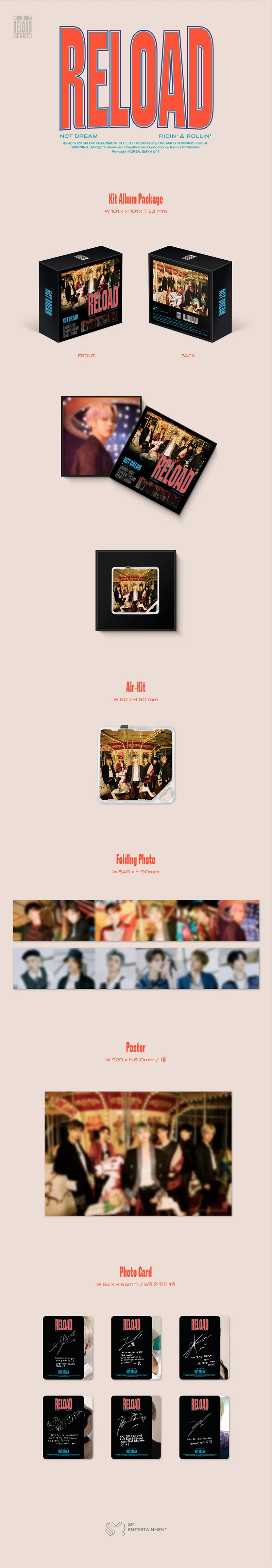 NCT DREAM (엔시티 드림) - [Reload] (KiT Ver.) 2