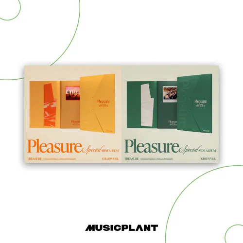 [세트] 트레저 (TREASURE) - SPECIAL MINI ALBUM [PLEASURE] [YELLOW VER.] [GREEN VER.]