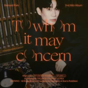 버나드 박 (Bernard Park) - 미니2집 [To whom it may concern]