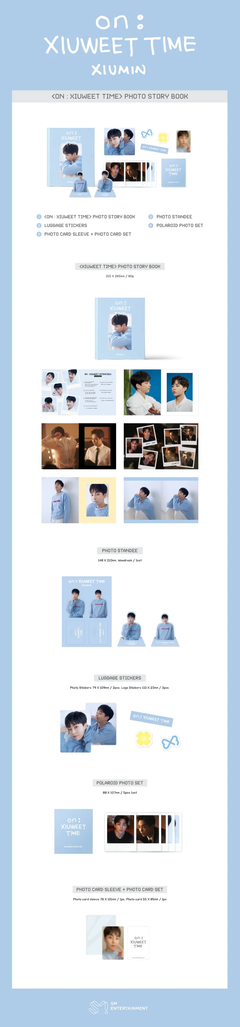XIUMIN (시우민) - ON : XIUWEET TIME PHOTO STORY BOOK 2