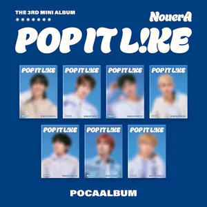 [랜덤] NouerA(누에라) - 미니 3집 [POP IT LIKE] (GIHYEON JUNPYO / HYUNJUN / YUSEOP/ LIN / FAN / MIRAKU ver.)