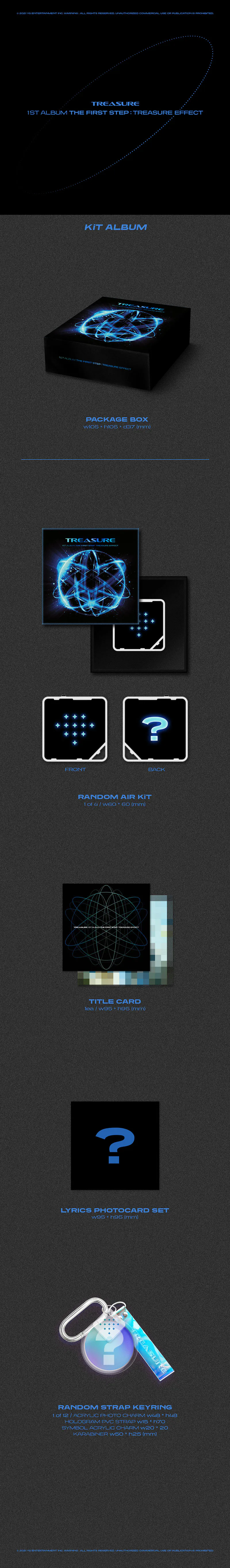 트레저 (TREASURE) - 정규 1집 [THE FIRST STEP : TREASURE EFFECT] (KiT ver.) 2