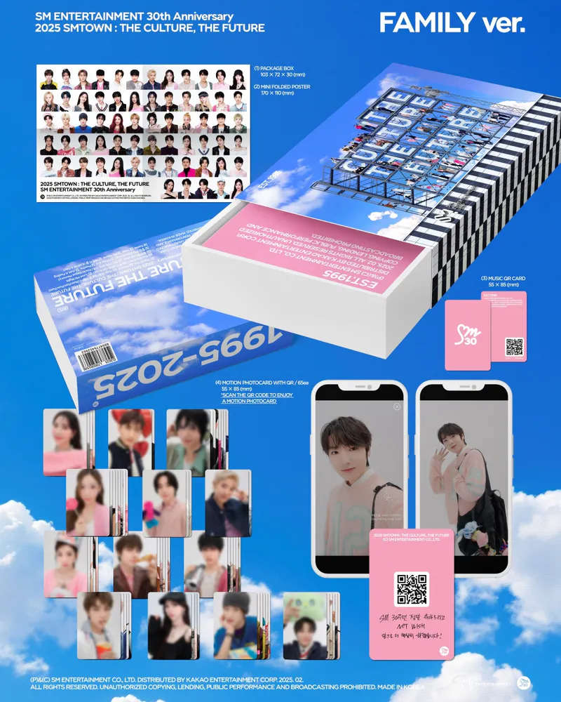 [2025 SMTOWN : THE CULTURE, THE FUTURE] (FAMILY Ver.)(스마트앨범) 2