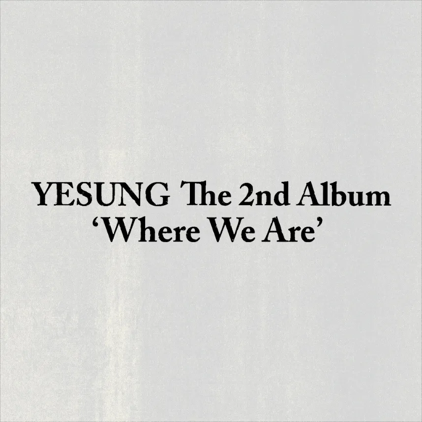 예성 - 6TH MINI ALBUM 정규 2집 [Where We Are] (SMini Ver.)(스마트앨범) 상세 이미지 2