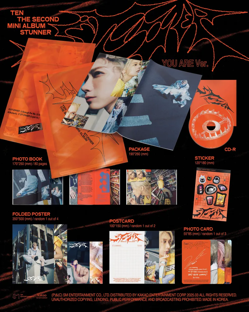 텐 (TEN) - 미니 2집 [STUNNER] (YOU ARE Ver.) 2