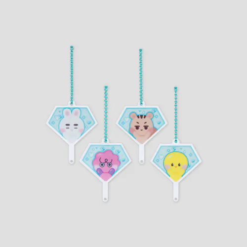 SHINee WORLD VI [PERFECT ILLUMINATION : SHINee'S BACK] MD - MINI FAN KEY RING