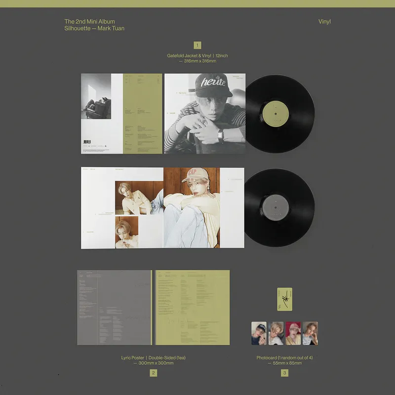 Mark Tuan(마크 투안) - [Silhouette] (1LP) 2