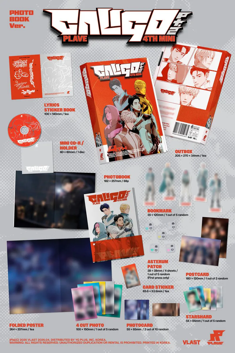 PLAVE (플레이브) - 4th Mini Album [Caligo Pt.2] (PHOTOBOOK Ver.) 2