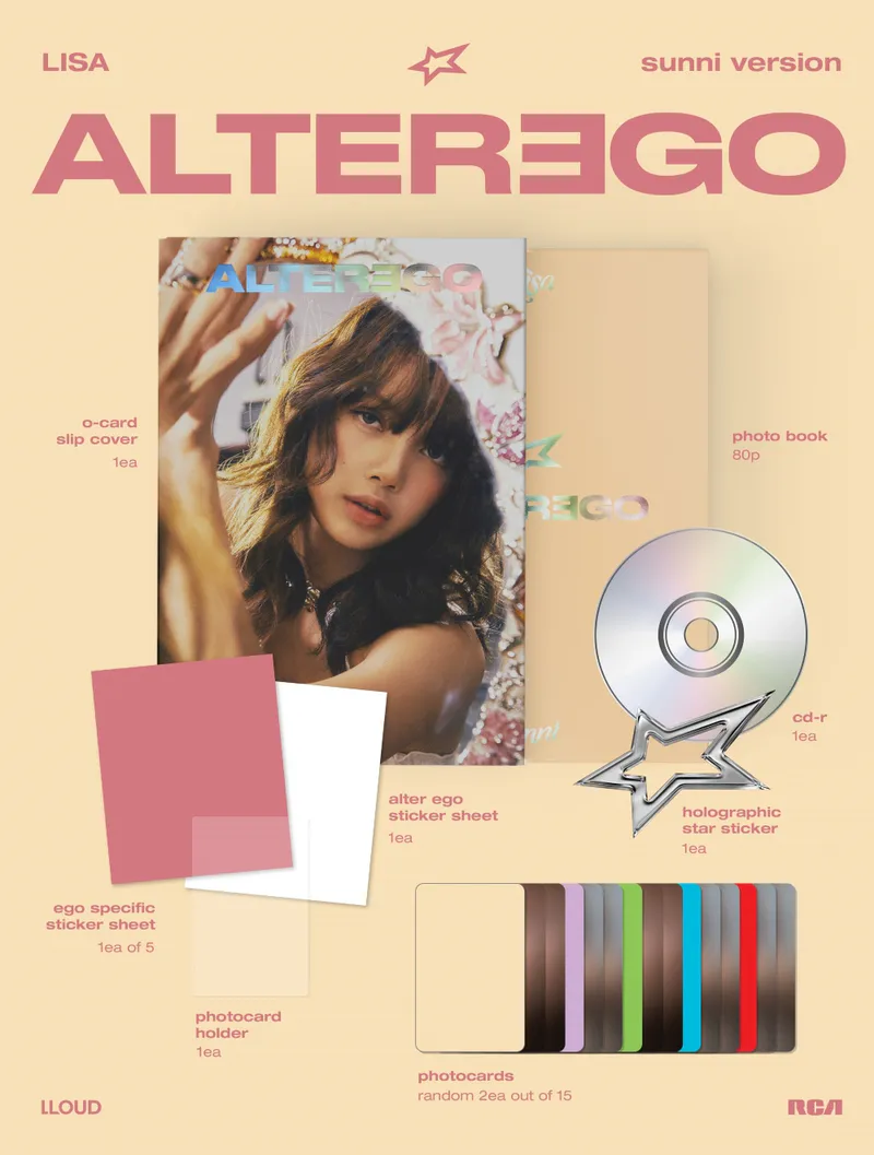 LISA - [Alter Ego – photobook sunni ver.] 2