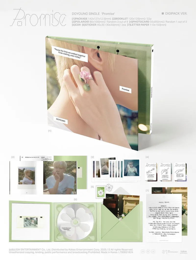 도영 (DOYOUNG)  - [Promise] (DIGIPACK Ver.) 2