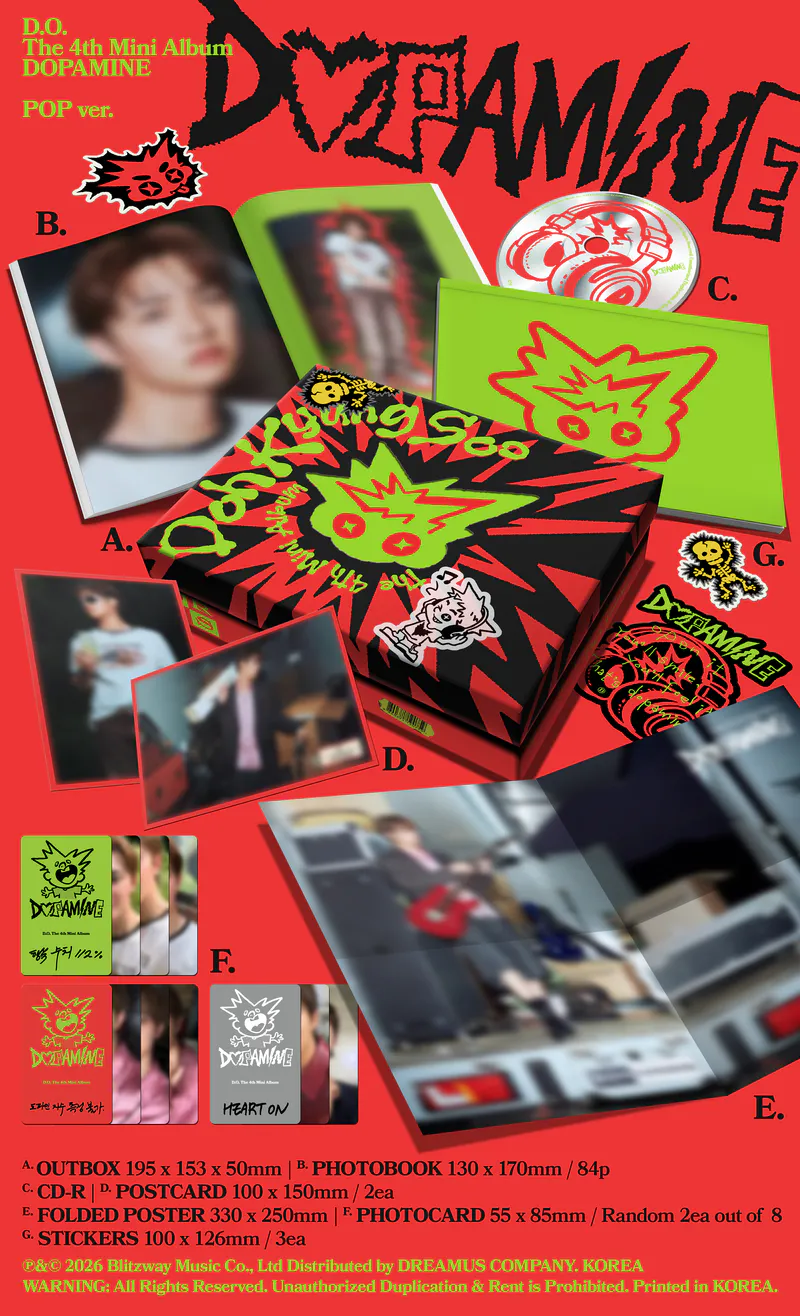 도경수(D.O) - DOPAMINE – The 4th Mini Album (POP ver.) 2