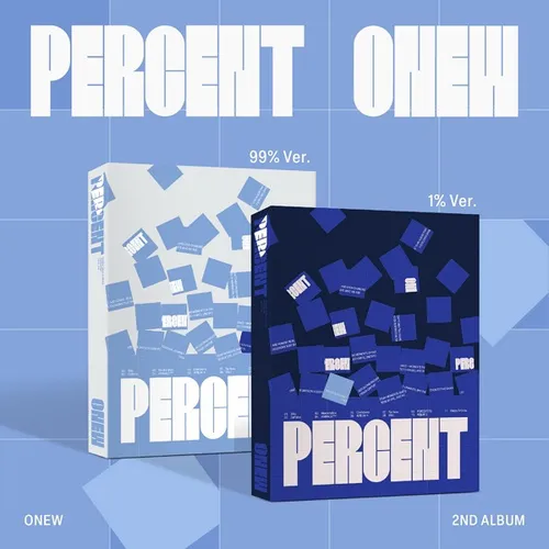 [랜덤] 온유(ONEW) - 정규 앨범2집 [PERCENT] (Photobook Ver.)
