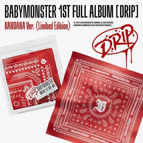 베이비몬스터 (BABYMONSTER) - 정규 1집 [DRIP] (BANDANA Ver. (Limited Edition))