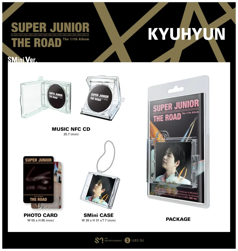 슈퍼주니어 (Super Junior) - 정규 11집 [The Road] (SMini Ver.)(KYUHYUN ver.) 2