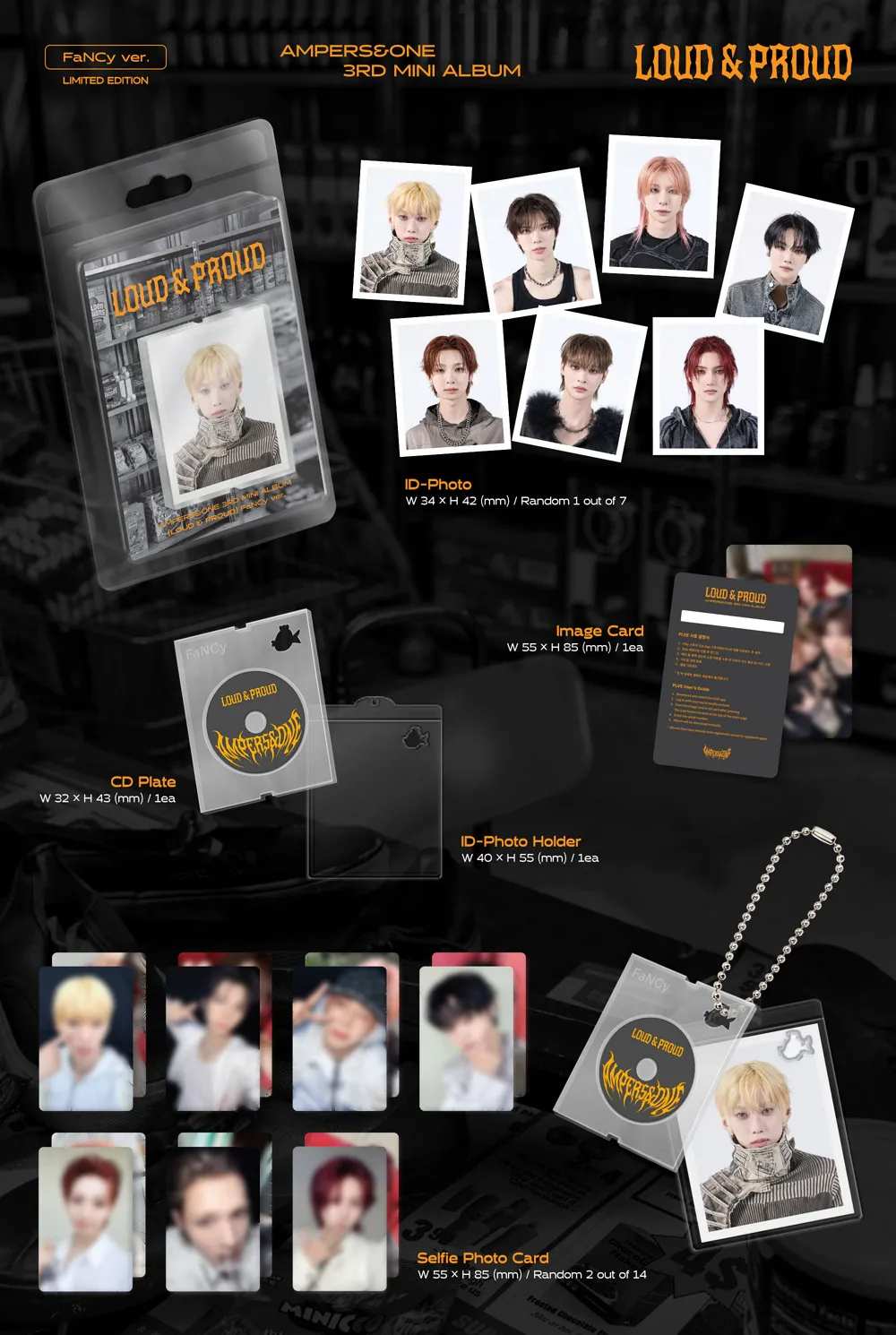 앰퍼샌드원 (AMPERS&ONE) - 3rd Mini Album [LOUD & PROUD] (FaNCy ver.) ‘LIMITED EDITION’ 상세 이미지 2