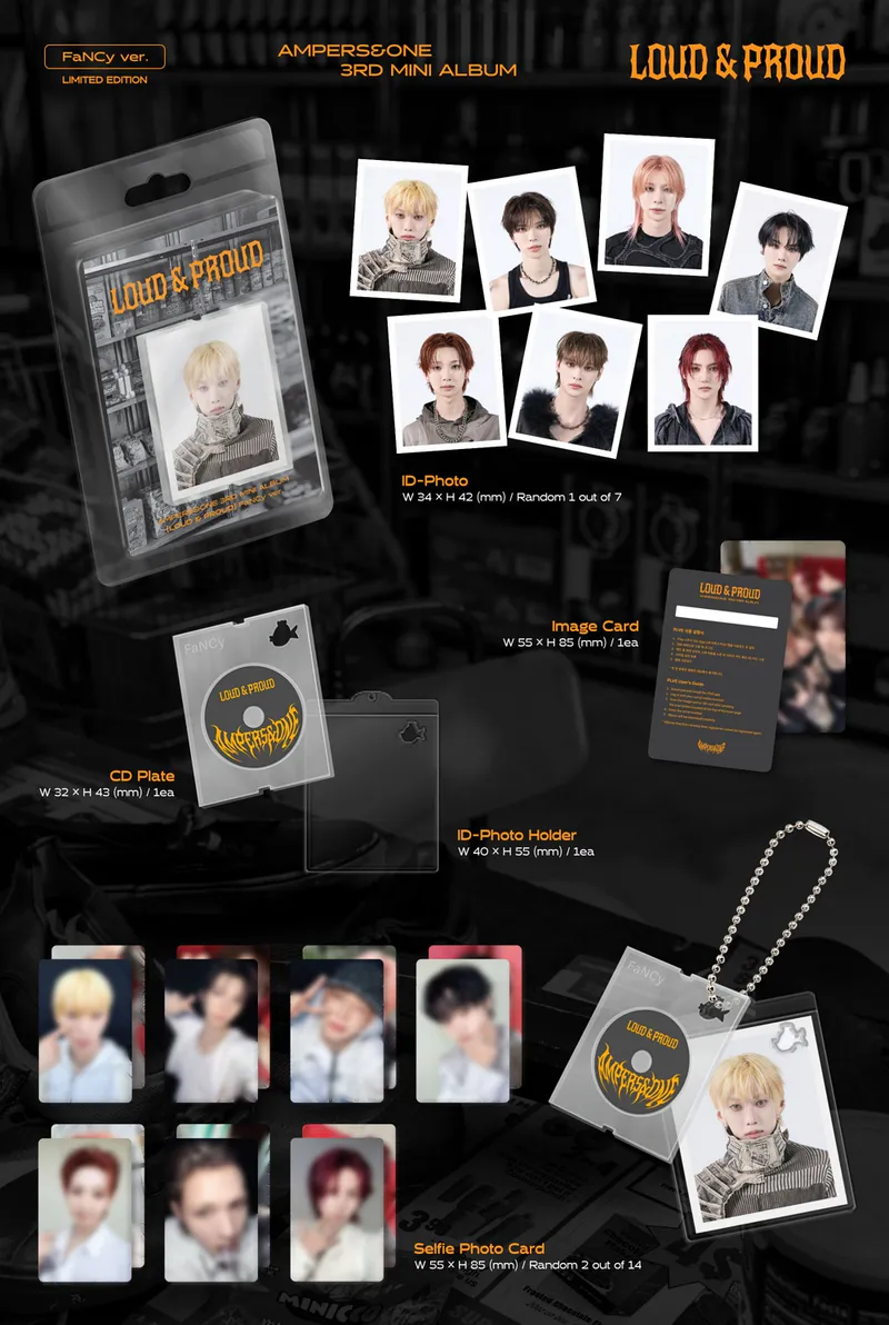 앰퍼샌드원 (AMPERS&ONE) - 3rd Mini Album [LOUD & PROUD] (FaNCy ver.) ‘LIMITED EDITION’ 2