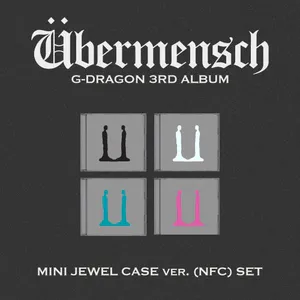 [세트] 지드래곤 (G-DRAGON) - 3집 앨범 [Übermensch] (MINI JEWEL) (NFC)