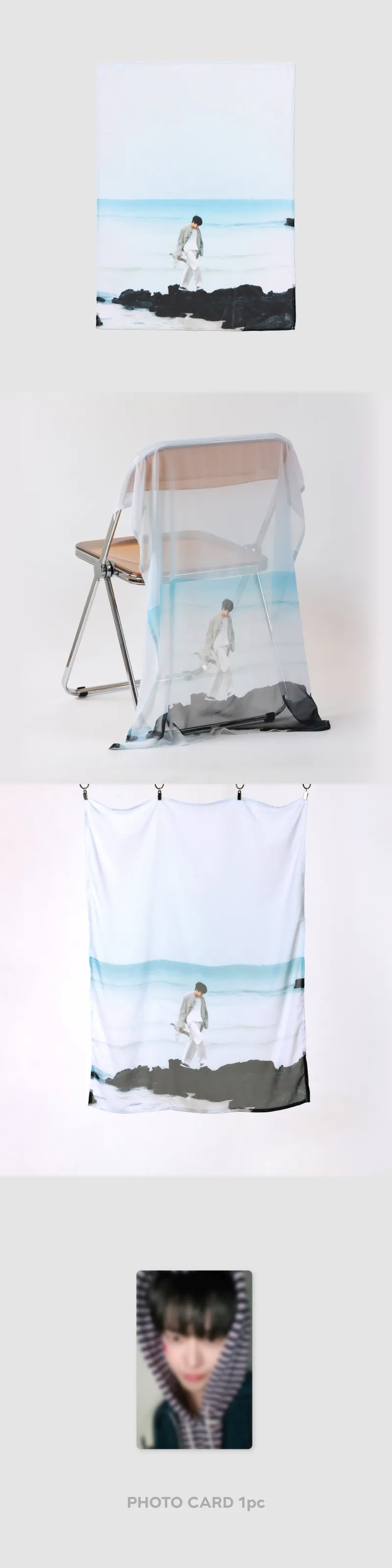 2024 DOYOUNG CONCERT [Dear Youth,] 2nd MD LINE UP - CHIFFON FABRIC POSTER SET 2
