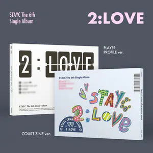 STAYC(스테이씨) - 싱글 6집 [2:LOVE] (COURT ZINE ver. / PLAYER PROFILE ver.)