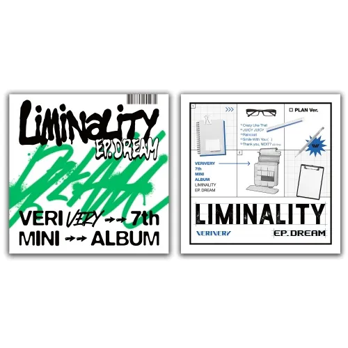 [세트] VERIVERY (베리베리) - 미니7집 [Liminality - EP.DREAM]